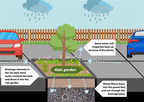 rain garden part   range  improvements  wantage car park vale