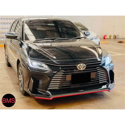 Toyota Vios Yaris Ativ 2023 2024 2025 BMS Bodykit Body Kit Front Side