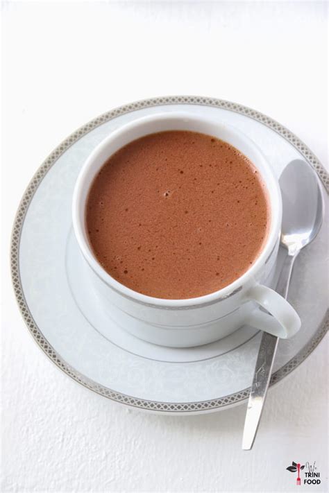 Warming Cocoa Tea Drink Recipe - We Trini Food