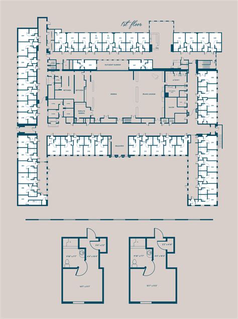 South High Floor Plans For Assisted Living And Memory Care Community