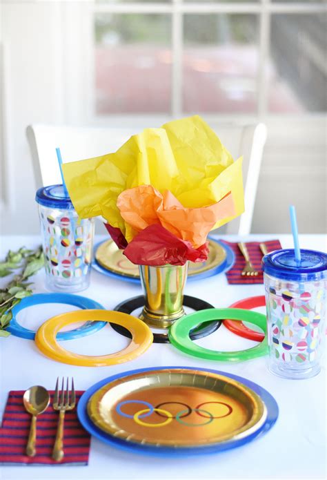 Go For The Gold With An Olympics Themed Kids Party Project Nursery