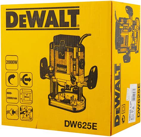 Вертикальный фрезер DeWALT DW 625 E 2000 Вт купить в интернет