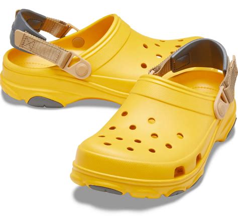 Classic All Terrain Clog Yellow For Men Women With Shoe Box Jibbitz