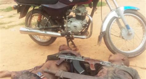 Police Kill 2 Bandits Recover Ak 47 Rifle Motorcycle In Kaduna