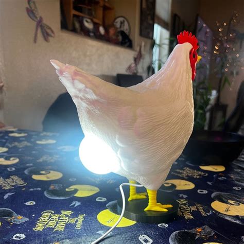 Chicken Night Light Etsy