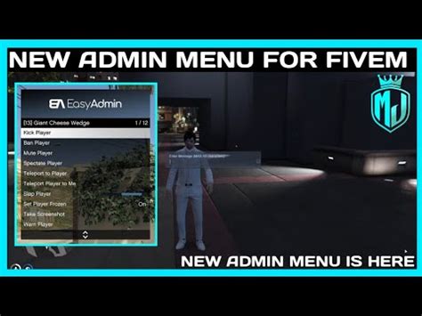 Qbcore New Admin Menu Is Here Free Fivem Roleplay Scripts Fivem