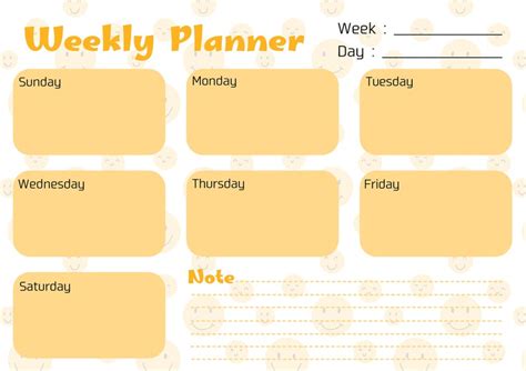 Printable Planner, Sticky Note - Etsy