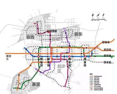 雄安地铁有6条线连通徐水、白沟和保定东站 保定搜狐焦点