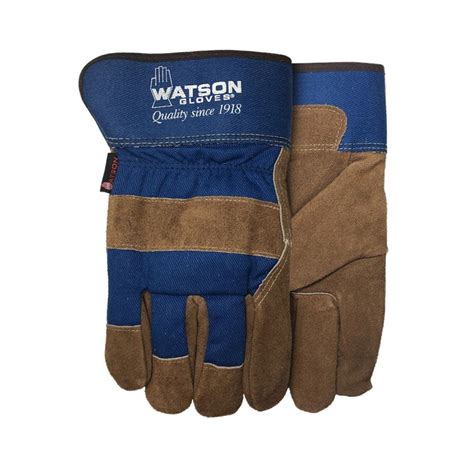 Watson Gloves Split Grain Cowhide Leather 3m Thinsulate Lined Winter