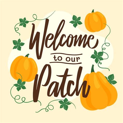 Premium Vector | Hand drawn pumpkin patch illustration