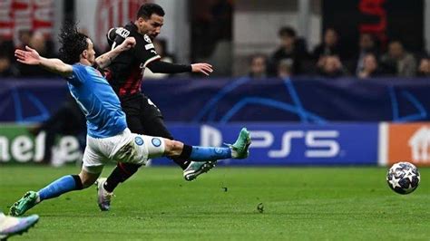 Susunan Pemain Napoli Vs Ac Milan Leg Liga Champions Partenopei Dan