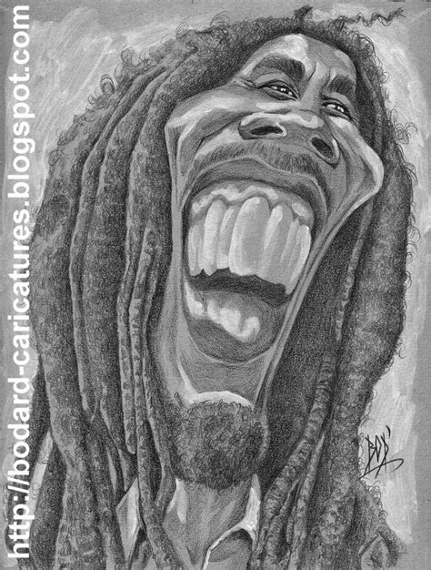 Les Caricatures De Bod Bob Marley