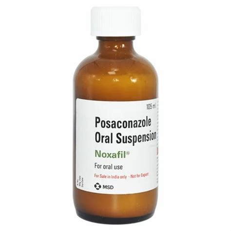 Posaconazole Noxafil Oral Suspension Bottle At Best Price In New Delhi