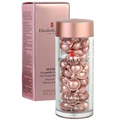 The Elizabeth Arden Retinol Ceramide Capsules Line Erasing Night Serum (.95 oz.) - Walmart.com ...