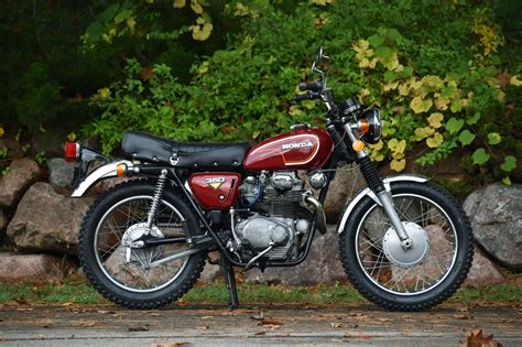 1973 Honda 350 Scrambler | Reviewmotors.co