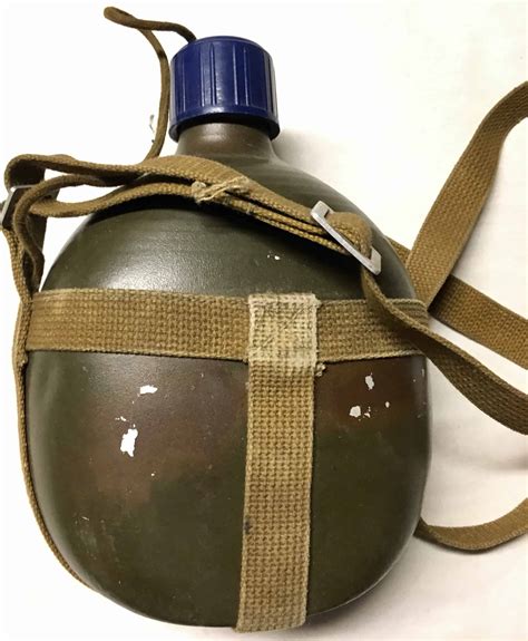 North Vietnamese Army Viet Cong Canteen Blue Cap Enemy Militaria