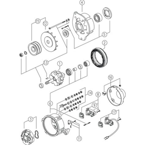 Buy Mahle Alternator For Komatsu 730 E8 730e Pc7000 Tamrock Toro 650