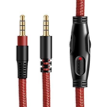 Amazon MJKOR Replacement Audio Aux Cable For HyperX Cloud Alpha