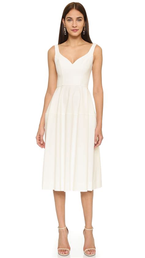 Lyst Jill Jill Stuart Sweetheart Fit And Flare Dress In White