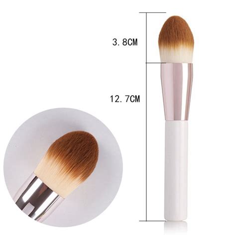 2019 Popular Facial Cosmetics Connections Foundation Brush Supplier