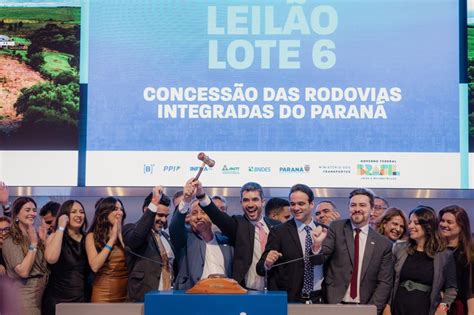 EPR vence leilão pelo Lote 6 do Paraná concessão de maior investimento