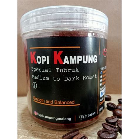 Jual Kopi Bubuk Robusta Premium Murni Gunung Kawi Malang Merk Pawe