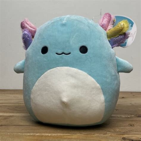 Squishmallow 8 Irina Axolotl Rare Soft Blue Sea Life Plush Bnwt Free