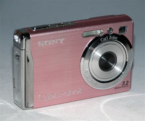 Sony Cyber Shot Dsc W Mp Digital Camera Pink