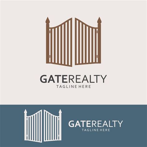 Flat Design Gate Logo Vector Illustration 39944638 Vector Art at Vecteezy