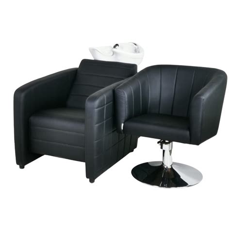 Парикмахерский комплект "Грация", Черный, 1 кресло гидравлика диск, 1 ...
