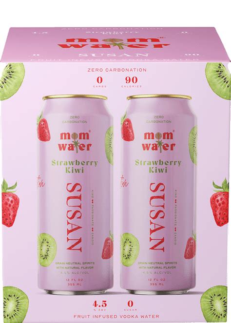 Mom Water Strawberry Kiwi Susan Total Wine More