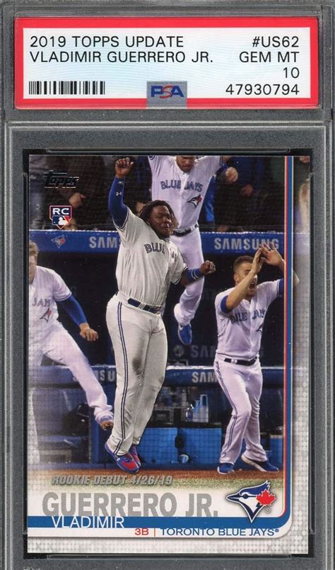 Vladimir Guerrero Jr 2019 Topps Update Baseball Rookie Card RC US62