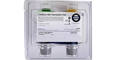 Fargo HID HDP5000 HDP Film Approximately 1 500 Images Price