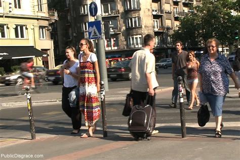 Babe Gets Stripped Tied Up And Fucked Outdoor In Public Places Porn Pictures XXX Photos Sex