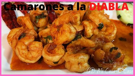 RECETA De COMO HACER CAMARONES A La DIABLA Bien PICOSITOS Y