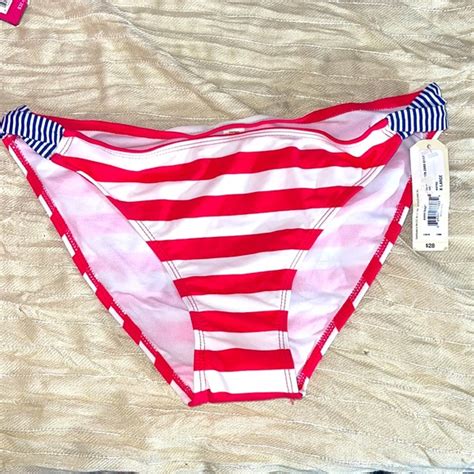 Arizona Jean Company Swim Red White And Blue Bikini Bottom Poshmark