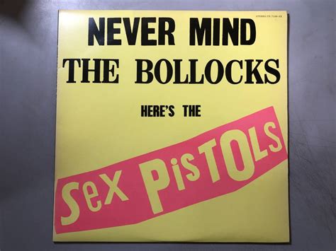 SEX PISTOLS NEVER MIND THE BOLLOCKS HERE S THE SEX PISTOLSUK盤LPレコードセックスピストルズ勝手にしやがれOVED136