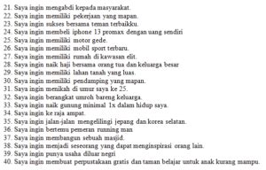 40 Contoh Harapan Dan Impian Anak Sekolah Pencapaian Di Masa Mendatang