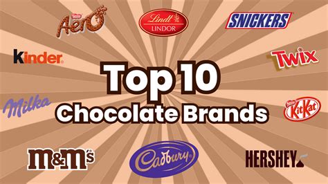 Top 10 Chocolate Brands | National Candy Month! – Candy Funhouse CA