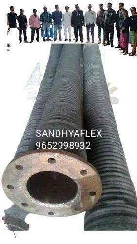 Sandhyaflex Inch Mm Id X Mtr Fly Ash Rubber Hose With Both End