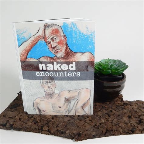 A Handmade Book Of Erotic Gay Male Drawings Color Pages Of Sexy Naked Guys A Tiny Book With