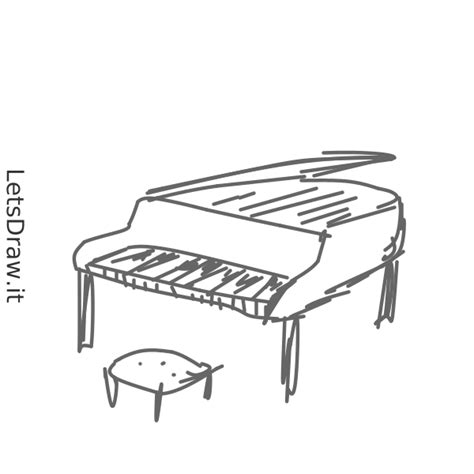 How To Draw Piano Fgfgxzq Png Letsdrawit