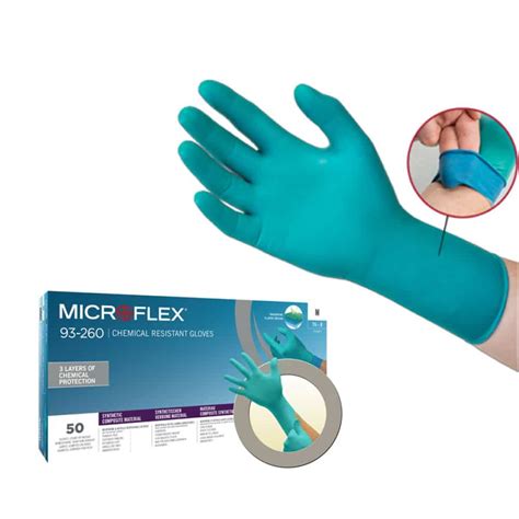 Guantes De Protecci N Qu Micos Microflex Jrimplementos