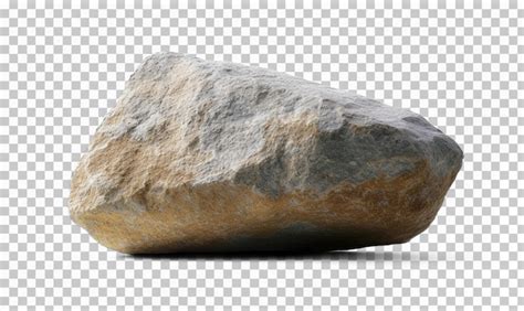 Piedra Aislada Sobre Fondo Transparente O Blanco Png Archivo PSD Premium