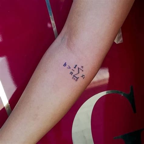 Schrodinger Equation Tattoo