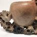 Vintage Chinese Carved Soapstone Monkey Brush Pot Carved Stone Ink Well