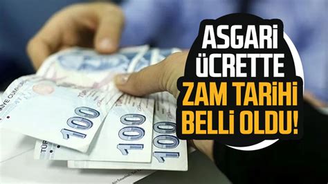 Asgari Crette Zam Tarihi Belli Oldu Samsun Haber Samsun Son Dakika