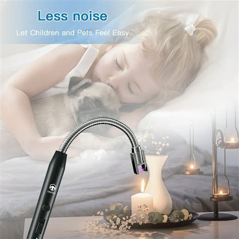 Electric Candle Lighter Tropro Usb Rechargeable Arc Lighter Wand Fire