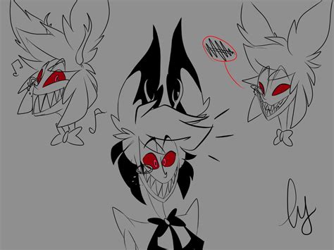 Alastor Sketches Hazbin Hotel Official Amino