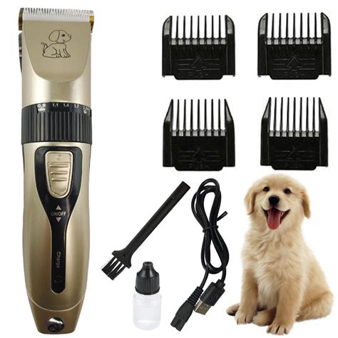 Maquina Tosa Cachorro Caes Pet Sem Fio Profissional Aparador Pelos Usb